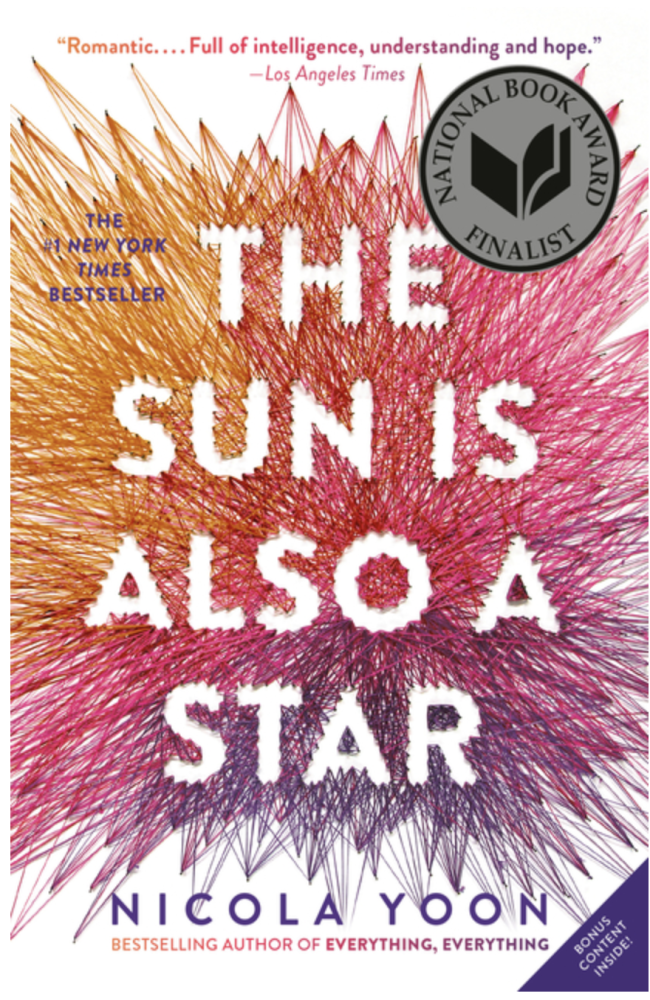 Cover of The Sun Is Also a Star by Nicola Yoon