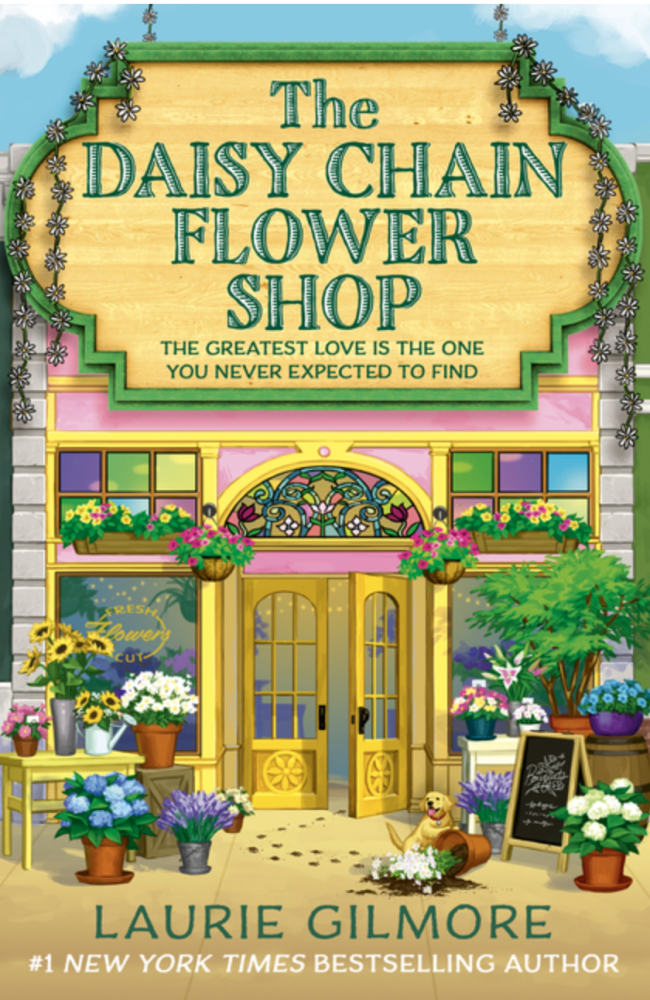 Cover of The Daisy Chain Flower Shop by Laurie Gilmore