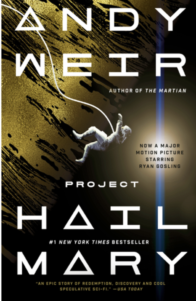 Cover of Project Hail Mary by Andy Weir