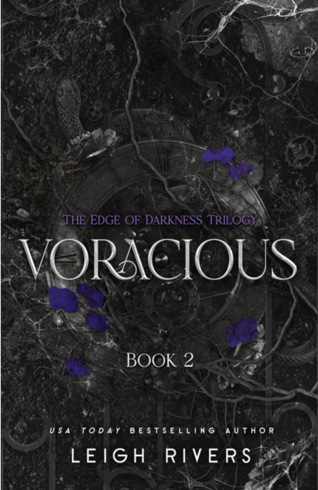 Cover of Voracious: The Edge of Darkness Trilogy by Leigh Rivers