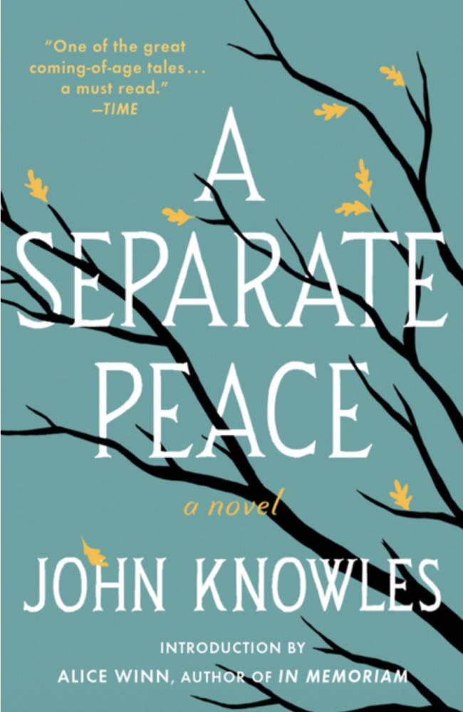 Cover of A Separate Peace by John Knowles