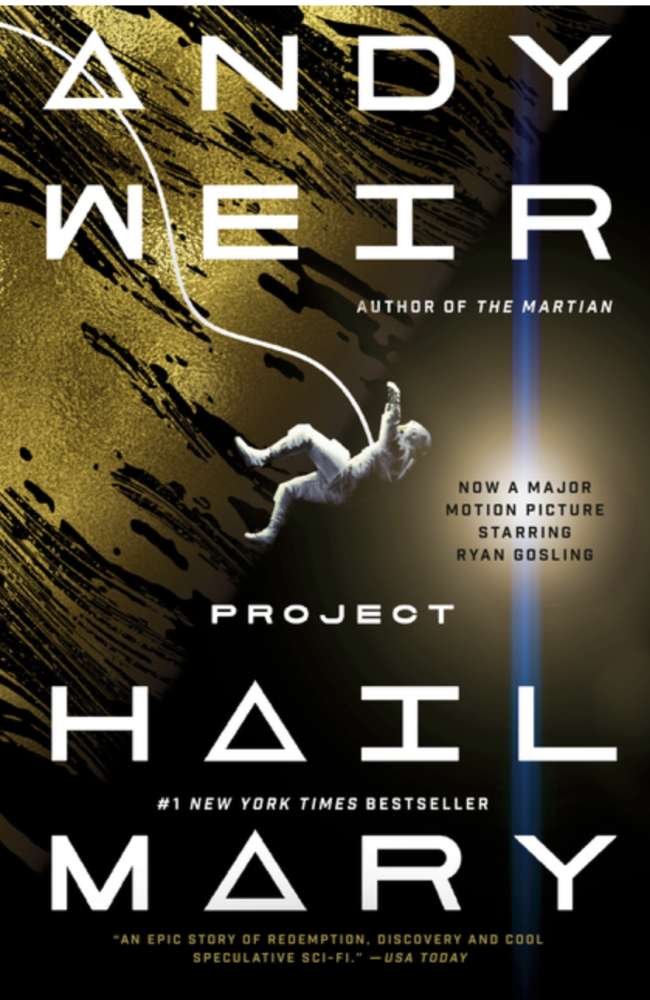 Cover of Project Hail Mary by Andy Weir