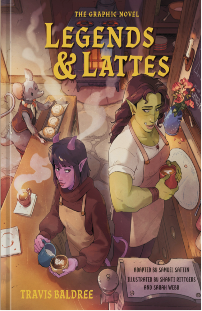 Cover of Legends & Lattes: The Graphic Novel by Travis Baldree